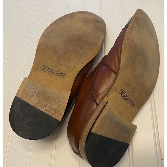 Stacy Adams Mens 12 Monk Strap Dress Shoes Leather Brown main image 9